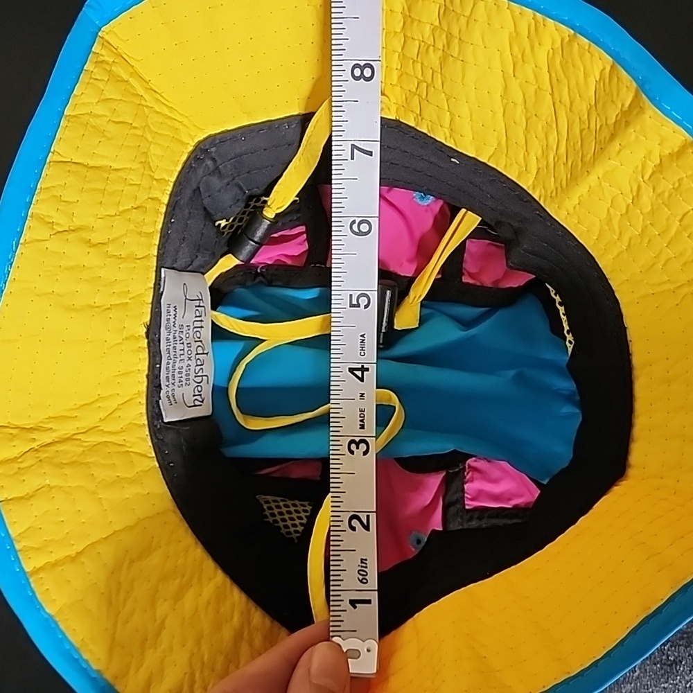 Hatterdashery Colorblock Mesh Bucket Hat VTG - Picture 11 of 12